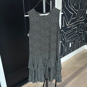 Yves Saint Laurent Black and White Dress